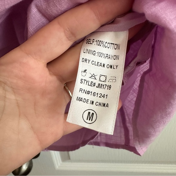 J. Marie | NWT - Shelia Dress - Size M - Lavender/Turquoise - Picture 9 of 11